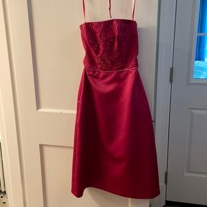 Beaded Strapless Dress